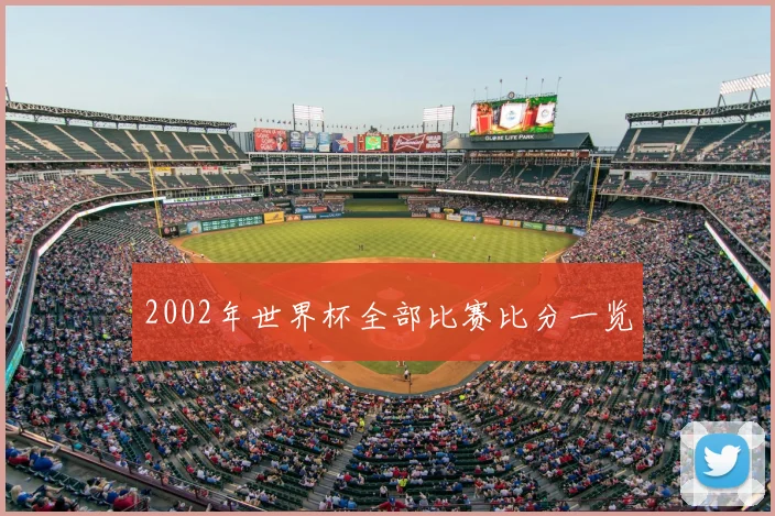 2002年世界杯全部比赛比分一览